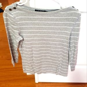 RALPH LAUREN WOMENS TOP L
